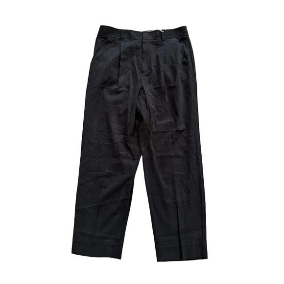 Everlane The Tencel Way-High Taper Pant Black 2 NWT - Picture 4 of 7